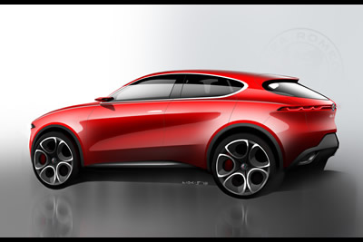 Alfa Romeo Tonale plug-in hybrid SUV Concept 